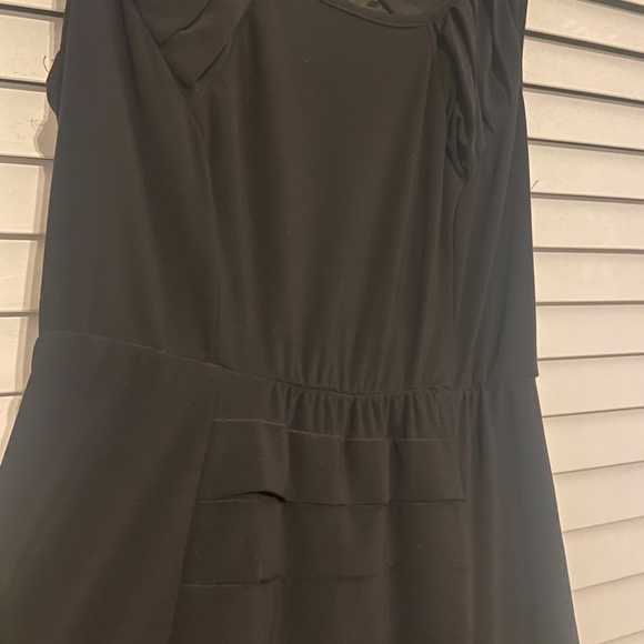 Torrid - Little Black Ruffled Dress - Size 0 - Picture 2 of 4